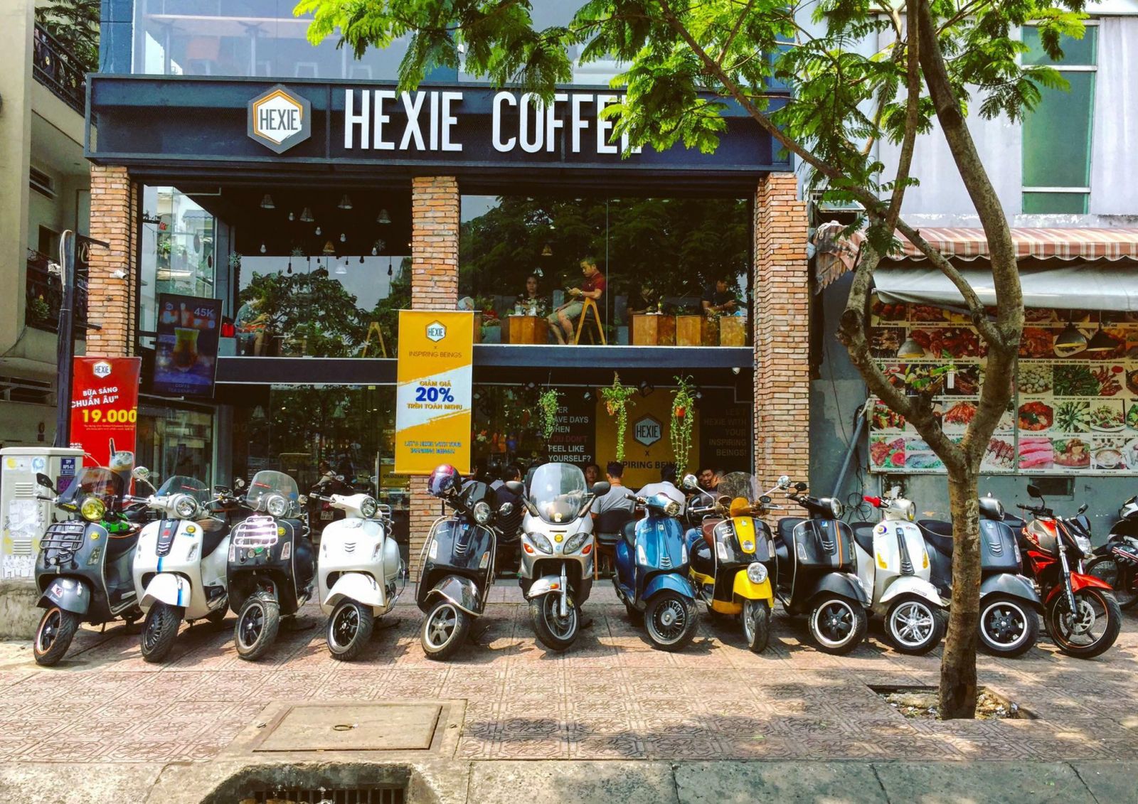 HEXIE COFFEE SHOP THIẾT KẾ THI CÔNG QUÁN CÀ PHÊ HEXIE QUẬN 3